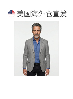 自营Brunello Cucinelli Wool Men's Blazer - gray 美国奥莱直发
