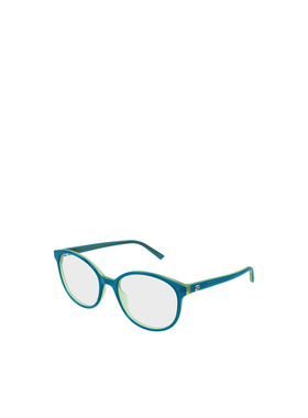 1h可退 GUCCI 女士眼镜 GG1996O004 CO 绿色 全框平光镜