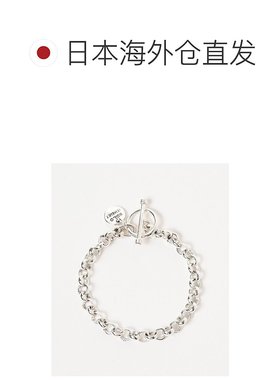 1h可退 日本直邮XOLO JEWELRY 男士925纯银圆环链条手链 独特马具