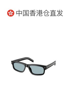 1h可退 香港直邮Prada 普拉达 男士 矩形太阳镜 PRB11S black黑色