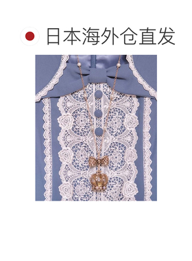 日本直邮Chalmiere 女士皇冠镶钻项链 王冠吊坠 高级感设计 BL643