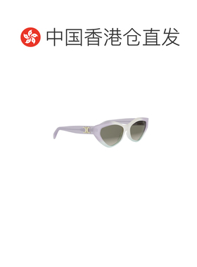 香港直邮CELINE 女士眼镜 CL40323U80F SS2026 灰色 全框太阳镜