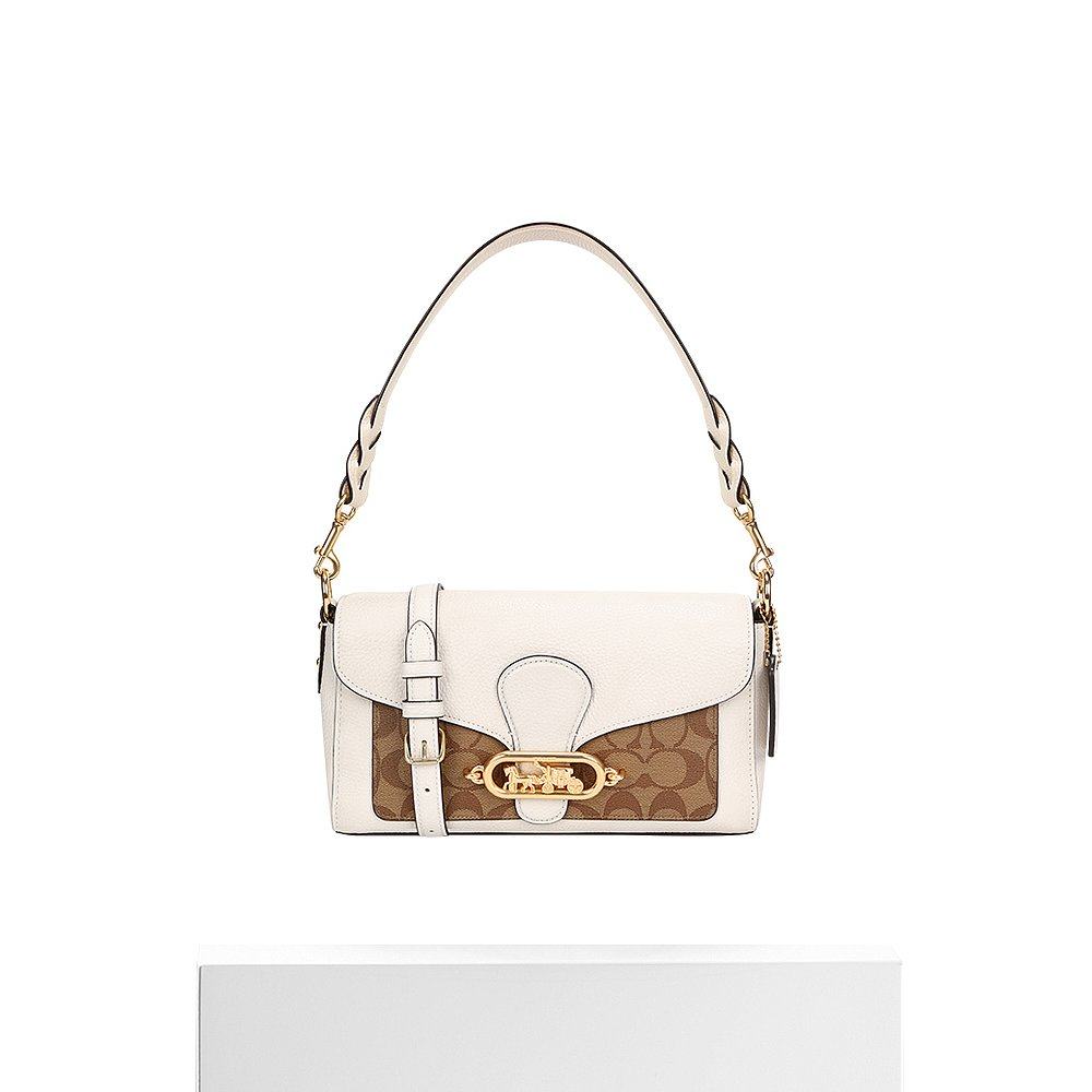 香港直邮coach女士中号单肩斜挎包 天猫国际全球探物女士包袋