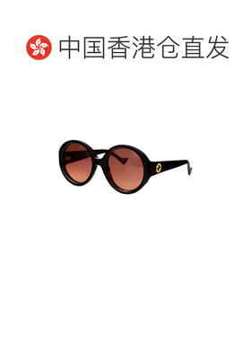 1h可退 香港直邮GUCCI 女士眼镜 GG1256S002 SS2026 棕色 徽标太