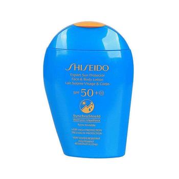 ສົ່ງຕົງຈາກຮົງກົງ Shiseido Shiseido sunscreen milky blue fat anti-allergy repair and brightening care 150ml