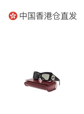 香港直邮GUCCI 女士太阳镜 819535J07401012 SS2025 黑色 Sunglas