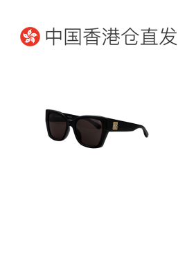 1h可退 香港直邮BALENCIAGA 女士眼镜 BB0474S001 SS2026 黑色 BB