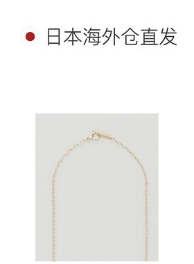 1h可退 日本直邮NOJESS 女士K10金链项链 性感轻盈 圆润设计 适合