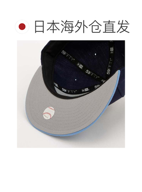 日本直邮纽亦华 New Era MLB 经典复古羊毛全封闭棒球帽 59FIFTY