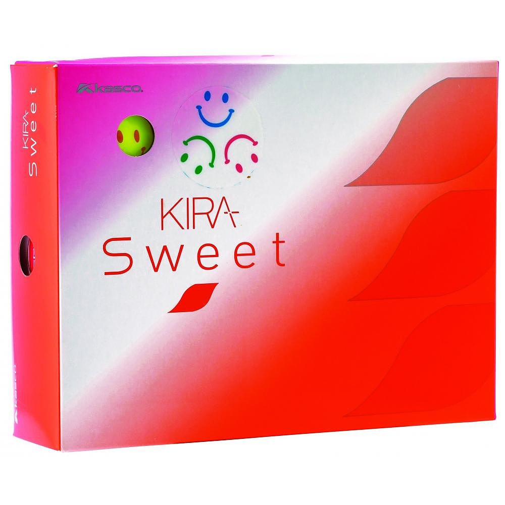 日本直邮Kasco高尔夫球KIRA SWEET 12个入KIRA SWEET 4色 - 图0