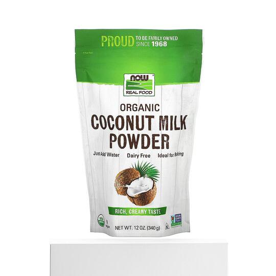 Hong Kong hair straightening NOW organic coconut milk powder nutritional supplement plant cream rich fragrance 340g