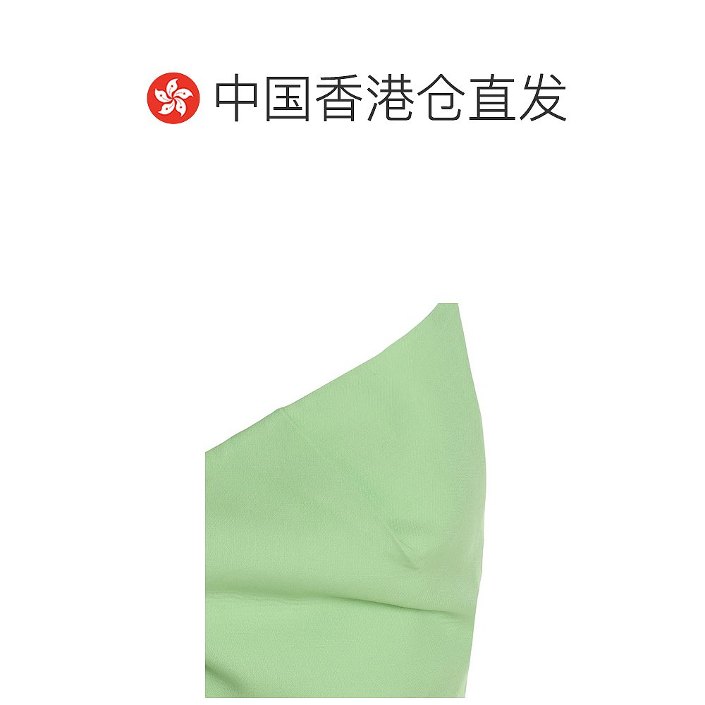香港直邮Roland Mouret 不对称连衣裙 RMSS23043SGGREEN - 图1
