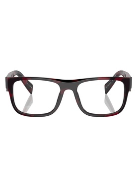 PRADA 男士太阳镜 PR22ZV16L1O1 AW2023  黑色徽标平光镜眼镜