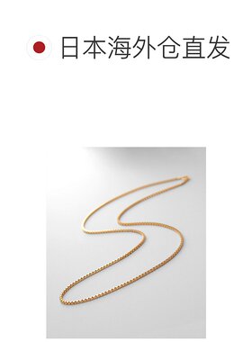 1h可退 日本直邮COCOSHNIK 女士金银双色设计贝尼西亚链条项链 55