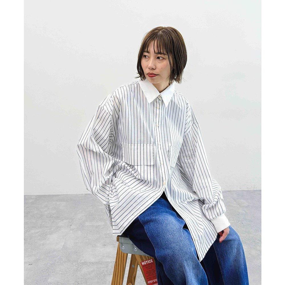 1h可退 日本直邮MODE NORM CORE 女装 宽松落肩设计 2WAY大口袋长 - 图2