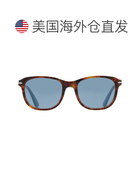 自营Persol Light Blue Rectangular Unisex Sunglasses PO1935S