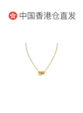 1h可退 香港直邮gucci 女士 项链古驰珍珠吊坠水晶配饰
