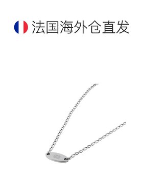 自营欧洲直邮Balenciaga巴黎世家 Everyday女士银色黄铜BB标识项