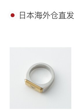 日本直邮EMPORIO ARMANI 戒指印章标志 EGS2711