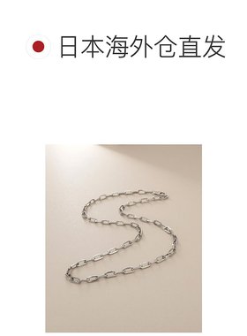日潮跑腿COCOSHNIK 铂金镂空Prim链条L项链（43cm） 405-36739