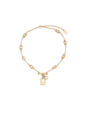CHLOÉ 女士项链 CH26SJN02BRE7 SS2026 金色 Chloe Brass & Resin