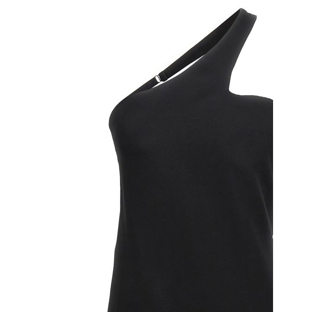 SPORTMAX23SS中长连衣裙女MOLI002Black - 图1