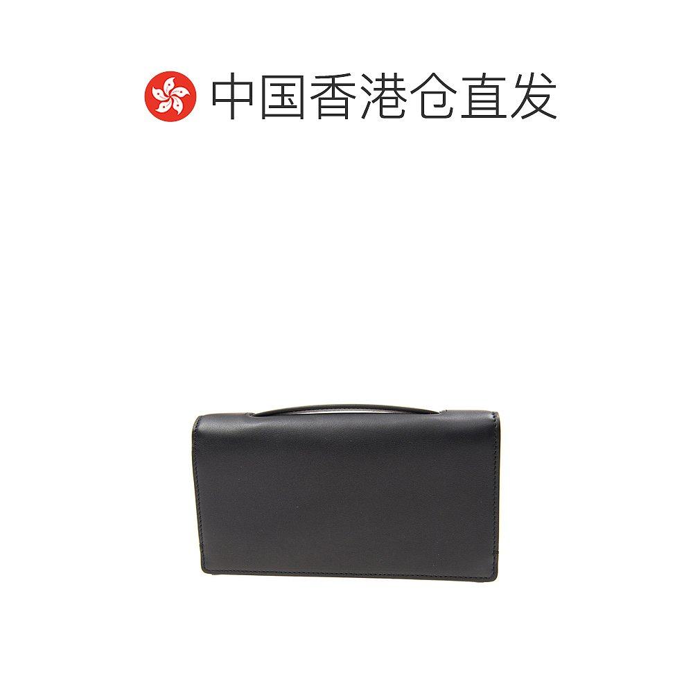 香港直邮dior女士黑色牛皮蜜蜂皮夹 天猫国际全球探物手拿包