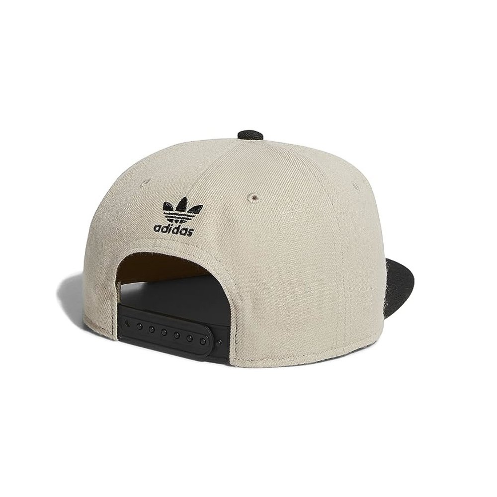 香港直邮潮奢 adidas阿迪达斯男士 Trefoil Flatbrim Snapback-图0