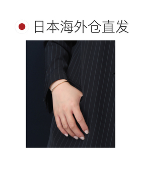 日本直邮Lilas 女装 K10黄金 2.5mm管型C款手镯 25112202430070