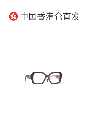 1h可退 香港直邮CHANEL 女士眼镜 CH34911461 CO 灰色 全框平光镜