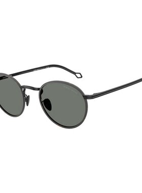 GIORGIO ARMANI 男士太阳镜 AR6163J300111 CO 黑色