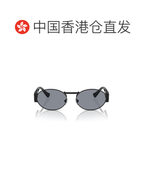 1h可退 香港直邮VERSACE 男士太阳镜 VE226412611 AW2025 灰色 椭