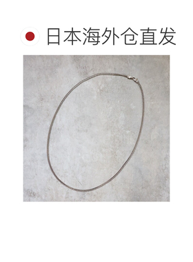 日本直邮TOM WOOD 男女通用古巴链项链 M 号 (100264)925 银配饰