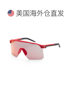 自营Nike Men's 61 mm Red Sunglasses - university red 美国奥