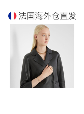 自营欧洲直邮Fendi芬迪 F is Fendi女士金色金属珍珠戒指