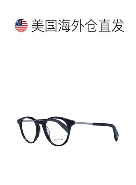 自营Yohji Yamamoto男式光学镜框-黑色 美国奥莱直发