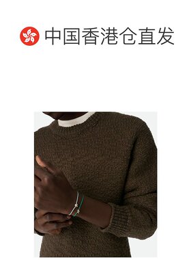 1h可退 香港直邮bottega veneta 男士 创意手链配饰手绳纯银
