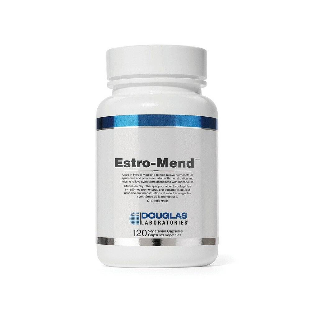 直邮Douglas Laboratories Estro-Mend（120 粒 V 胶囊）女性 - 图0