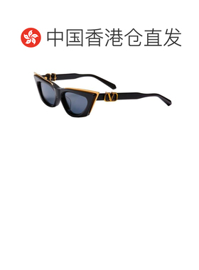 香港直邮VALENTINO 女士眼镜 VGOLDCUTIBLKGLDD S【付后1h可退】