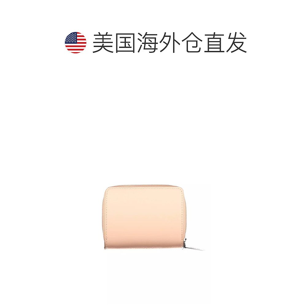 Calvin Klein聚乙烯男士钱包-粉色【美国奥莱】直发-图1