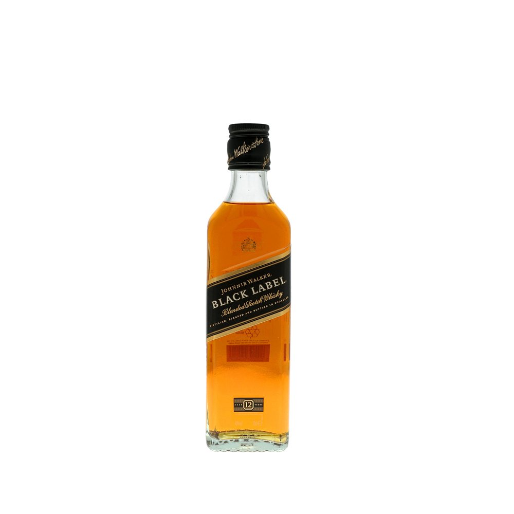 欧洲直邮Johnnie walker尊尼获加黑牌威士忌350ml40%vol - 图0