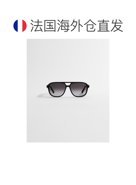 自营欧洲直邮Dior迪奥 bbon男士黑色醋酸纤维飞行员太阳镜