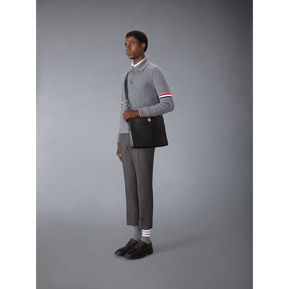 1h可退 香港直邮THOM BROWNE 男士斜挎包 UAG177A00198001 AW2025 - 图2