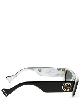 潮奢 Gucci 古驰 女士 GG 镜框太阳镜 GG0516S