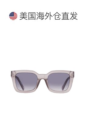 自营Nine West NW 23 483 GRY Smoke Square Ladies Sunglasses 1