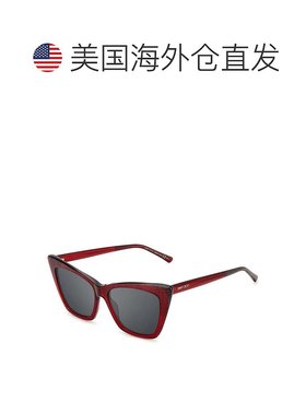 自营Jimmy Choo 醋酸纤维女士太阳镜 - 红色 美国奥莱直发