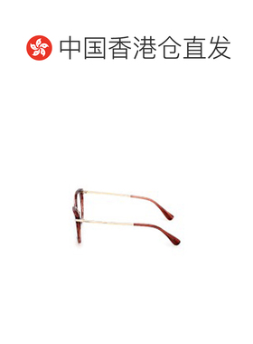 1h可退 香港直邮MAX MARA 女士眼镜 MM5007068 CO 红色 全框平光