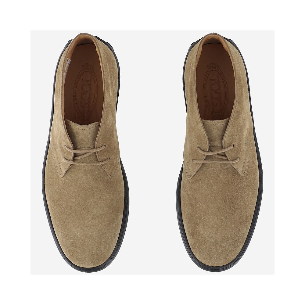 1h可退 TOD'S 男士运动鞋 XXM84L00D80RE0S415 AW2025 浅棕色男鞋 - 图0