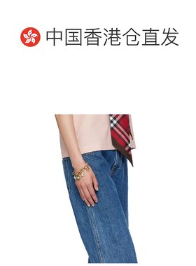 1h可退 香港直邮潮奢 Burberry 巴宝莉 女士 坠饰手链 8112024