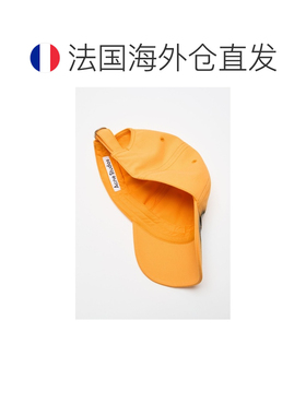 欧洲直邮自营Acne Studios 女士橙色棉质喷绘印花棒球帽